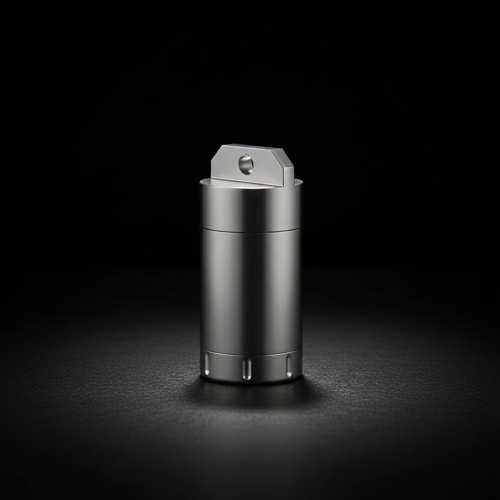 Titanium Keychain Capsule · S or M