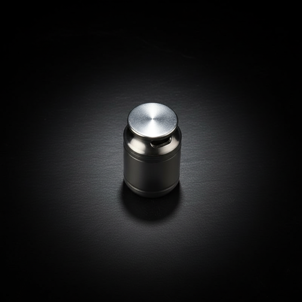 Titanium Milk-Can Keychain Capsule · S or L